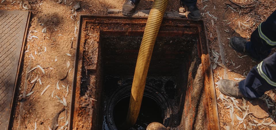 Roto Rooter septic tank cleaning