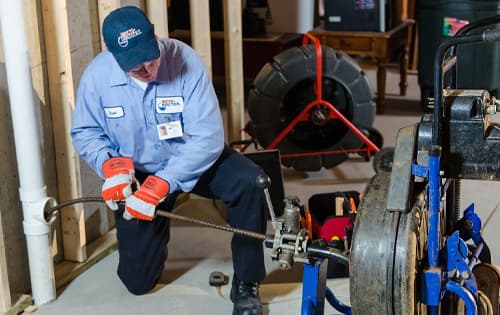 Roto Rooter drain pipe cleaning